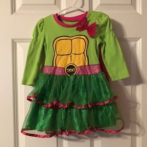 Set of 2- 2T Dresses Ninja Turtle & Halloween! 🎃